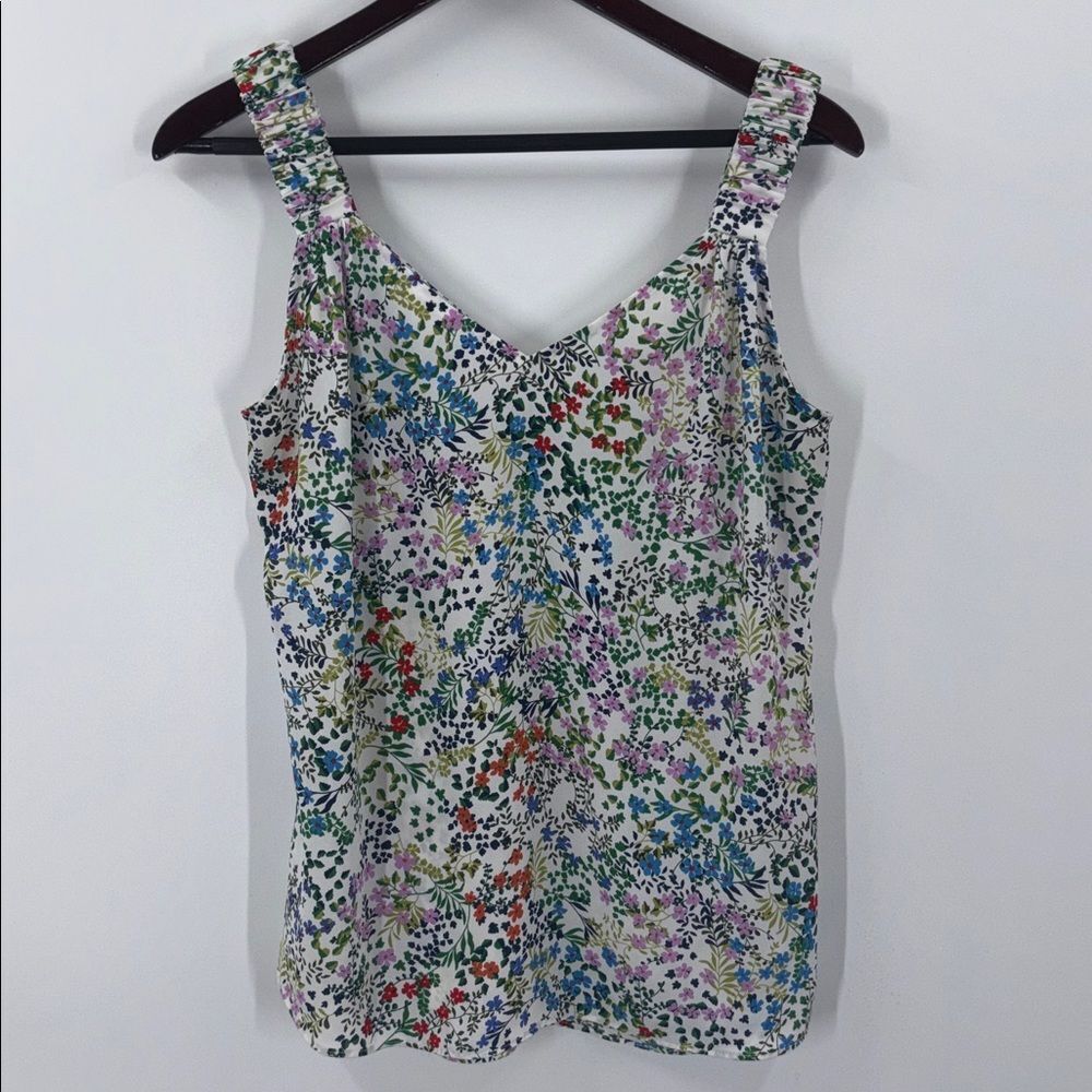Cabi 5917 Floral Rotation Tank Spring Size XS - Picture 8 of 11